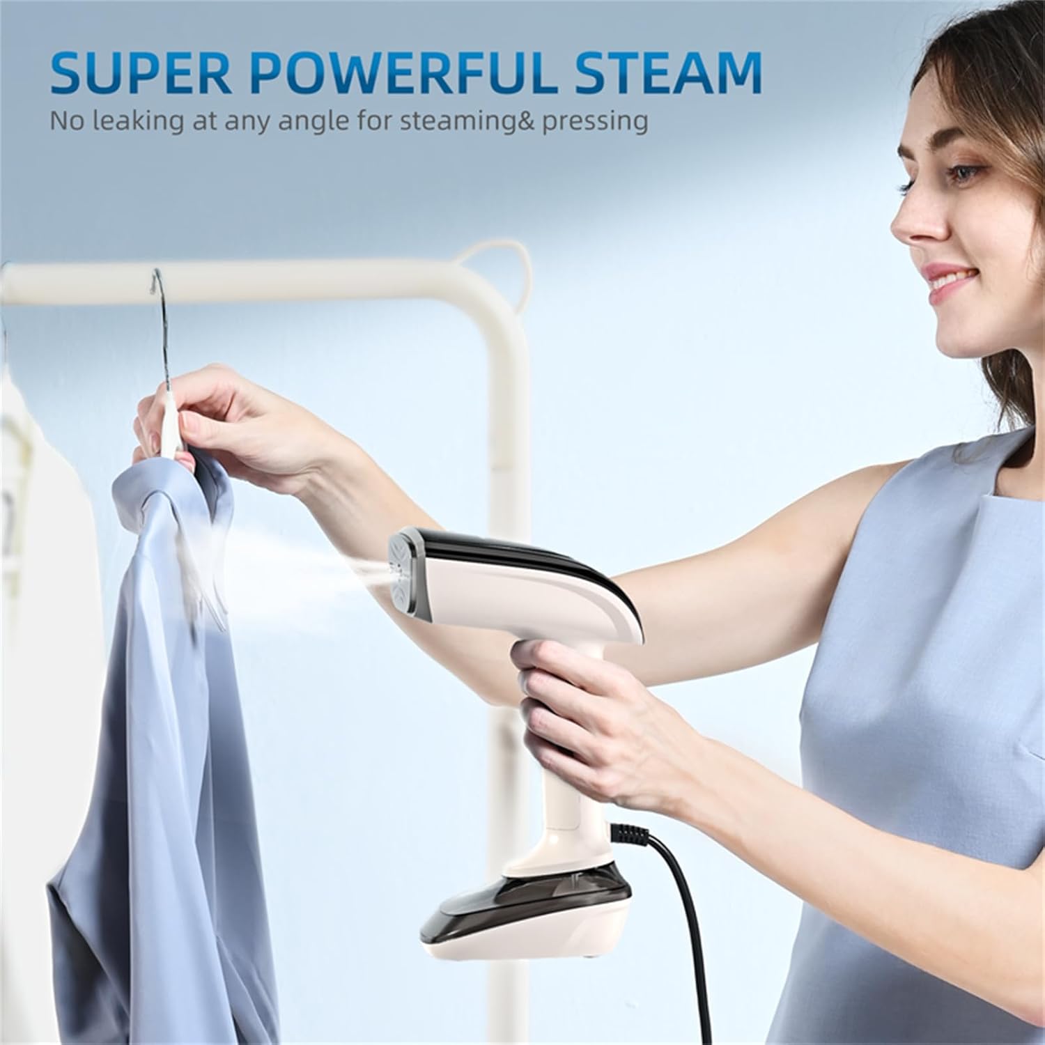 Powerful Handheld Fabric Steamer - Image 3